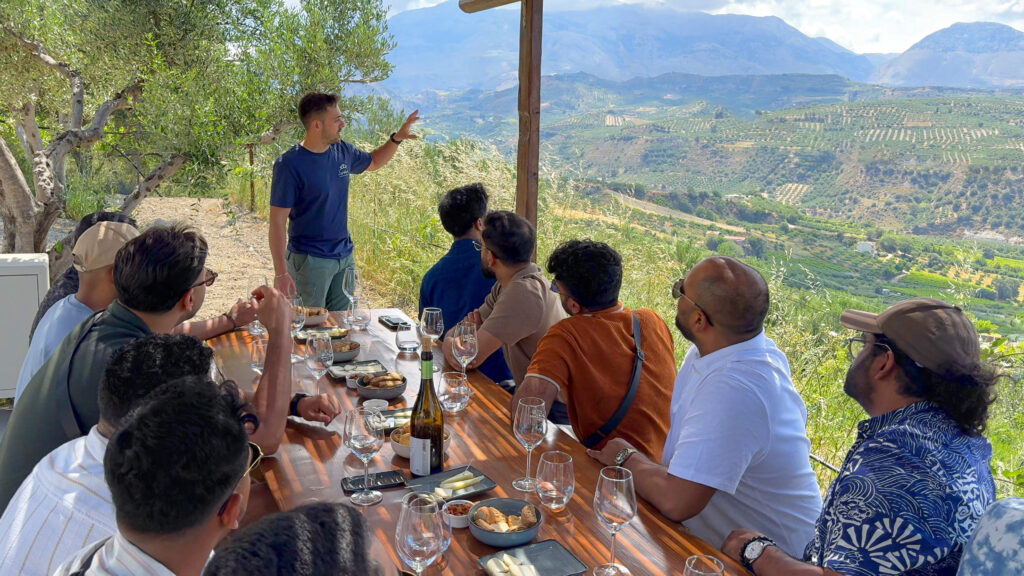 Wine Tasting in the Vineyards