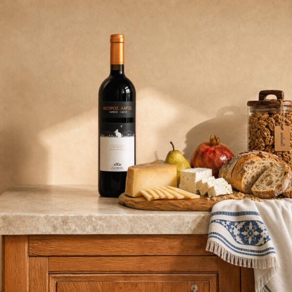 Aspros Lagos, Red Wine Douloufakis